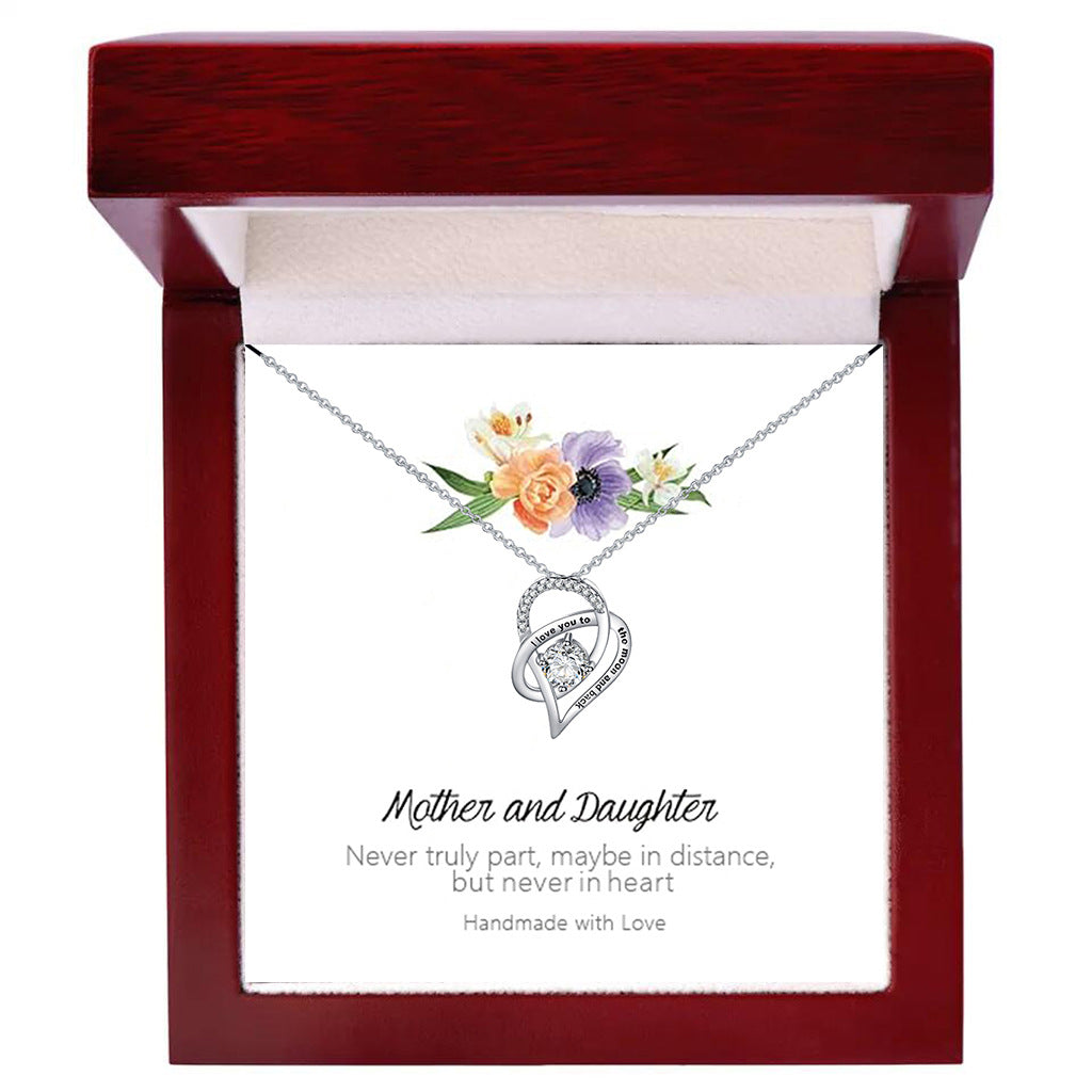 To My Mom – Necklace with LED Message Gift Box