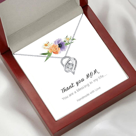 To My Mom – Necklace with LED Message Gift Box