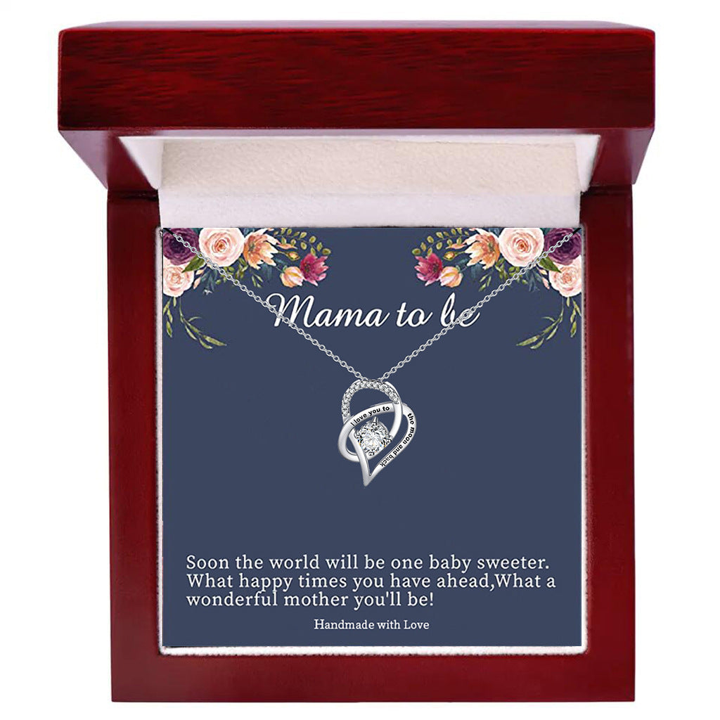 To My Mom – Necklace with LED Message Gift Box