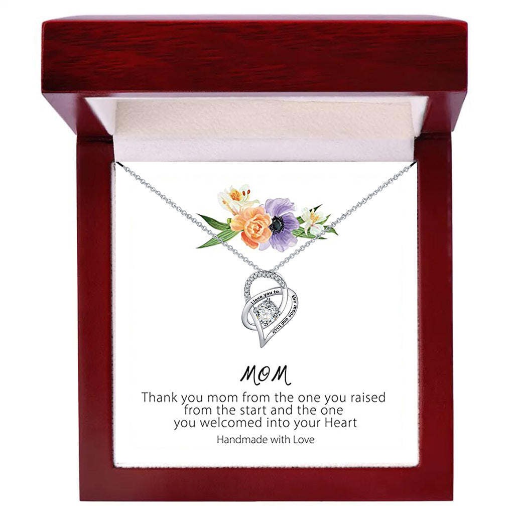 To My Mom – Necklace with LED Message Gift Box