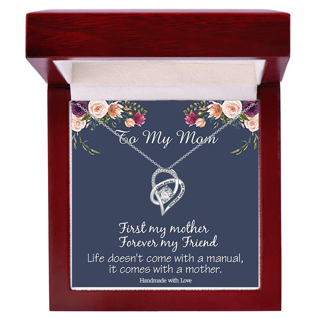To My Mom – Necklace with LED Message Gift Box